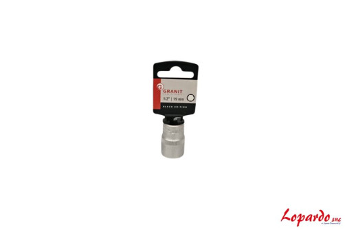 Bussola 1/2”, 19mm Granit black edition