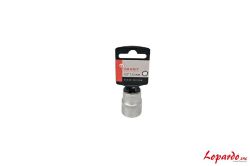 Bussola 1/2”, 22mm Granit black edition