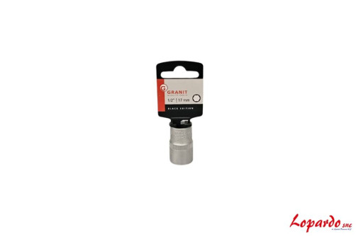 Bussola 1/2”, 17mm Granit black edition