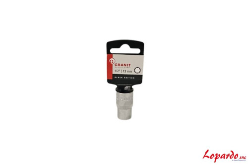 Bussola 1/2”, 13mm Granit black edition