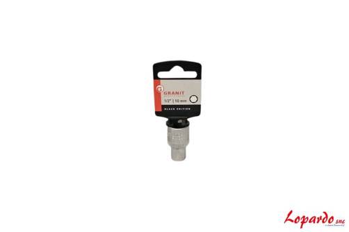 Bussola 1/2”, 10mm Granit black edition