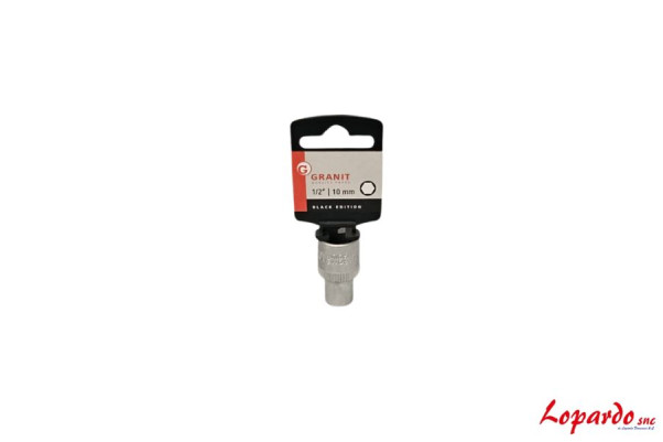 Bussola 1/2”, 10mm Granit black edition