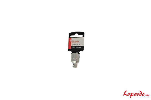 Adattatore 1/2”, 1/2"F x 3/8"M Granit black edition