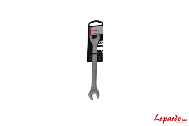Chiave a forchetta doppia, 12x13 mm Granit black edition