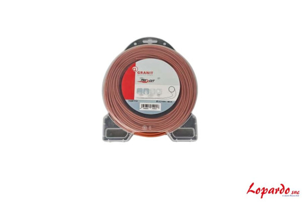 Filo per decespugliatore Granit rotondo Ø 3.3 - 46m