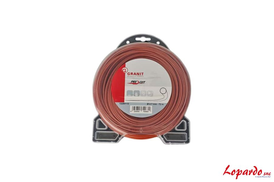Filo per decespugliatore Granit rotondo Ø 2,7 -...