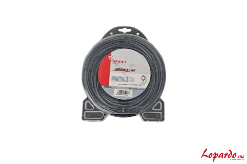 Filo per decespugliatore Granit quadrato Ø 3,0 - 22m