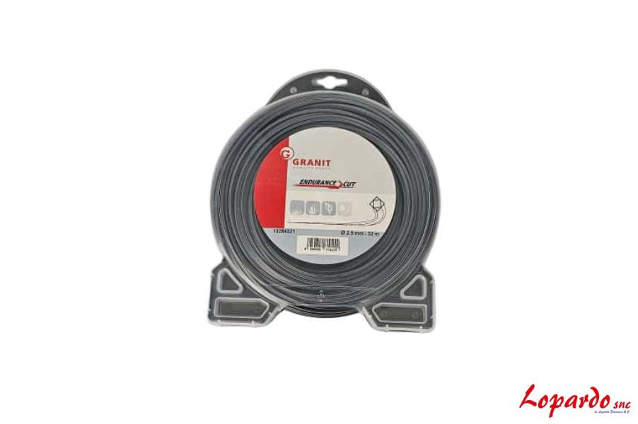 Filo per decespugliatore Granit quadrato Ø 2,5...