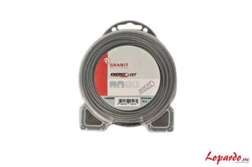 Filo per decespugliatore Granit a spirale Ø 3,3 - 15m