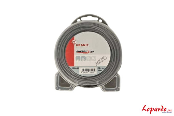 Filo per decespugliatore Granit a spirale Ø 3,3 - 15m
