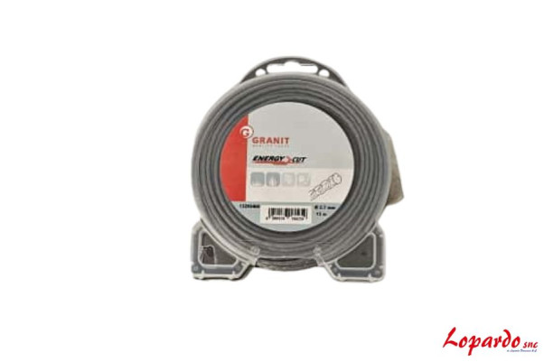 Filo per decespugliatore Granit a spirale Ø 2,7 - 15m
