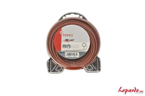 Filo per decespugliatore Granit rotondo Ø 2,4m - 15m