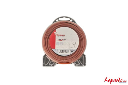 Filo per decespugliatore Granit rotondo Ø 2,7 - 15m