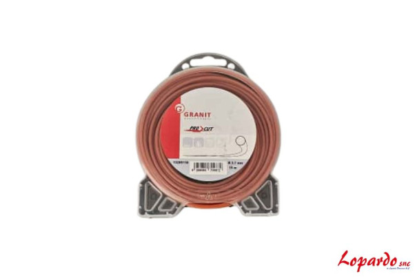 Filo per decespugliatore Granit rotondo Ø 2,7 - 15m