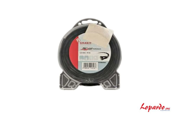 Filo per decespugliatore Granit a spirale Ø 2,4 - 15m