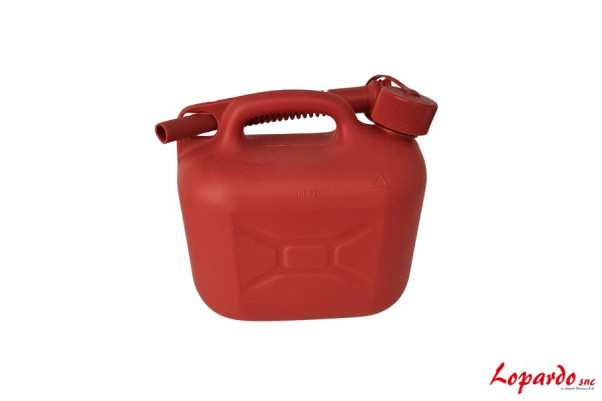 Tanica per carburante in mat. plastico 5l HÜNERSDORFF