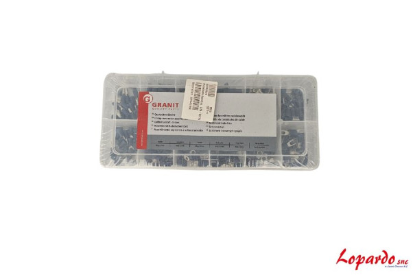 Assortimento capicorda a schiacciamento Granit 275 pezzi