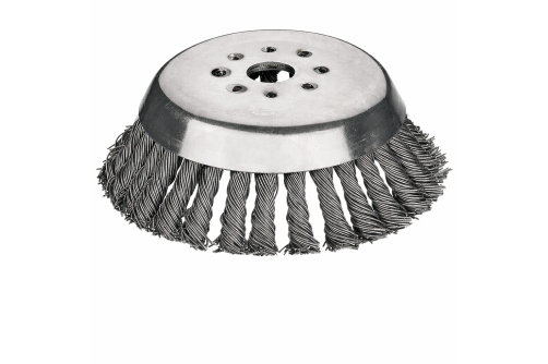 Spazzola conica premium in metallo