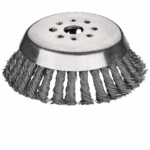 Spazzola conica premium in metallo